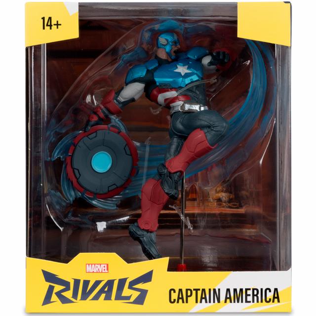 Marvel Rivals Captain America 1:10th Scale Collectible McFarlane Toys 
