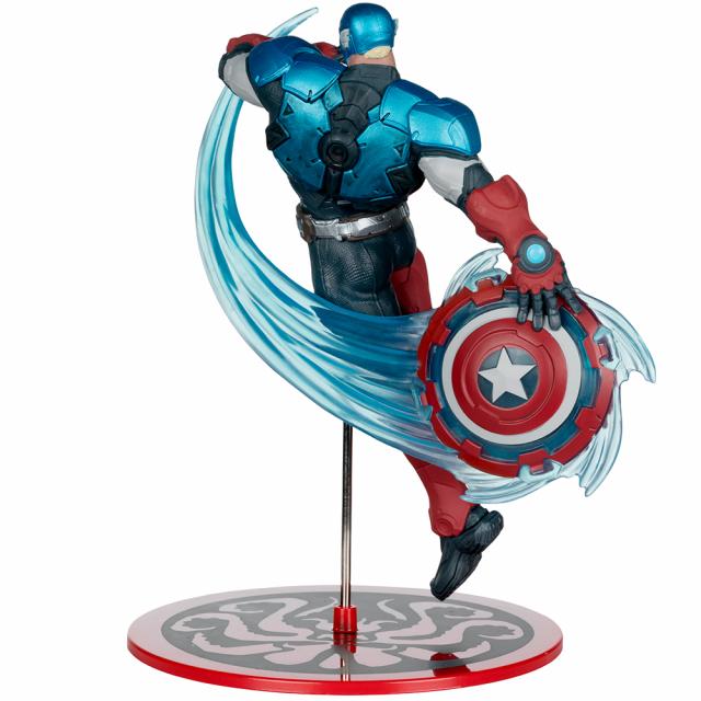 Marvel Rivals Captain America 1:10th Scale Collectible McFarlane Toys 