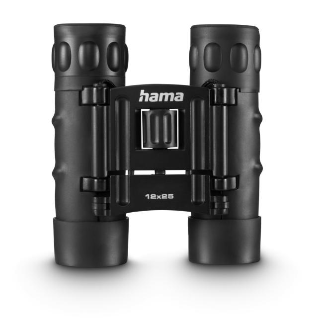 Hama “Vision” Binoculars, 12x25, Roof, BK7, with Focussing Wheel 
