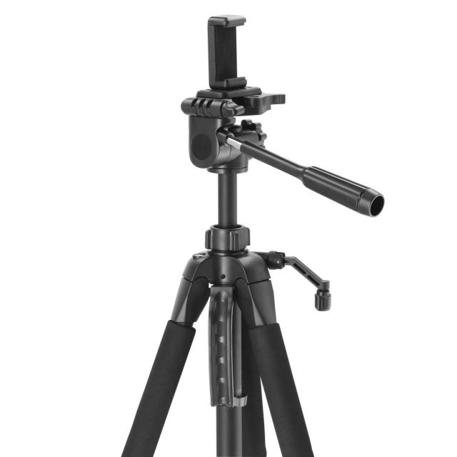 Hama "Action Smart 165 3D" Tripod with 3-way Head and Smartphone Holder 