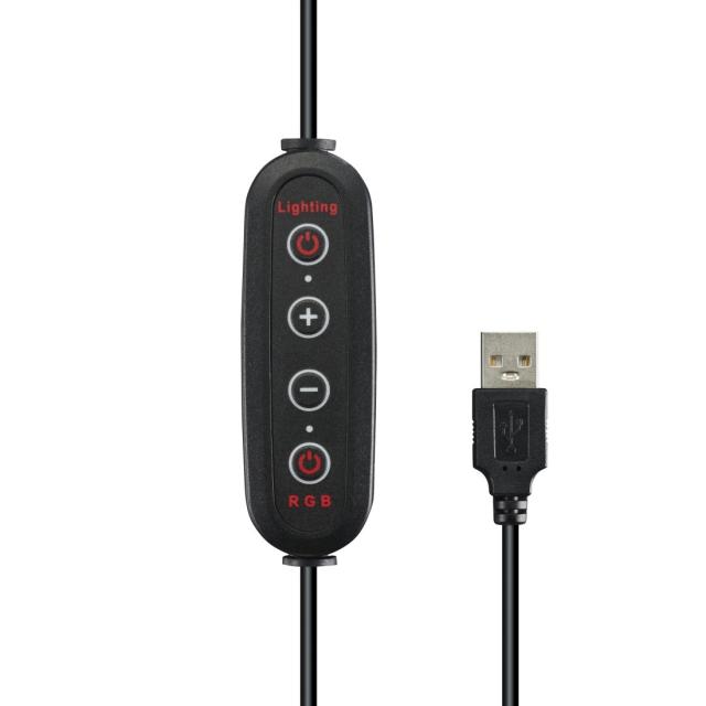 Hama LED Лампа със статив "SpotLight FoldUp RGB 102" LED-RGB, комплект за смартфон, сгъваема 