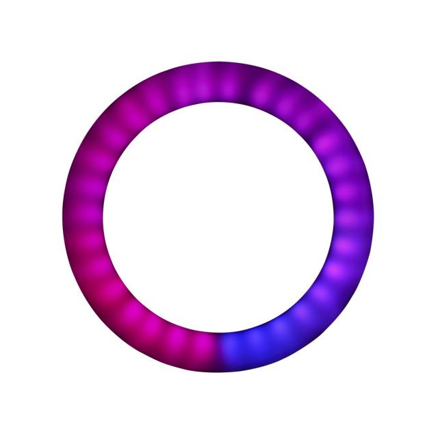 Hama LED Лампа със статив "SpotLight FoldUp RGB 102" LED-RGB, комплект за смартфон, сгъваема 