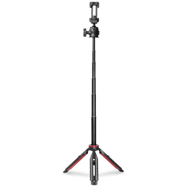Hama “Solid 80 Ball” Mobile Phone Tripod, Travel Tripod, Remote Release, max. 80 cm 