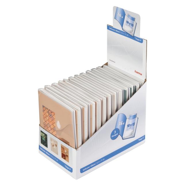 Hama "Singo II" Soft Cover Album for 36 Photos with a Size of 10x15 cm, assorted 
