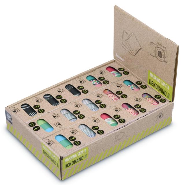 Hama Masking Tapes II, 1.5x500 cm, Various Motifs in Sets of 3 