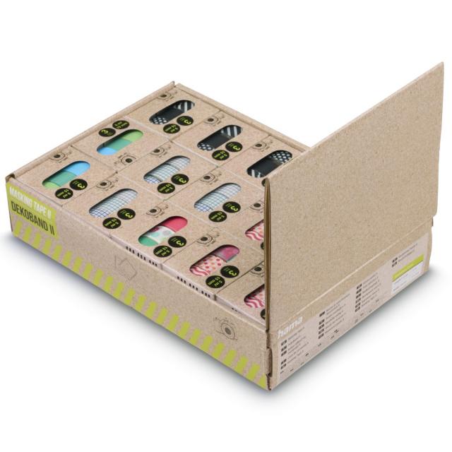Hama Masking Tapes II, 1.5x500 cm, Various Motifs in Sets of 3 