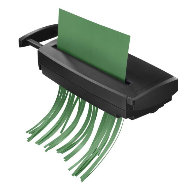 Hama “Classic S60” Document Shredder, Shredder with Security Level P2 T2 E2 