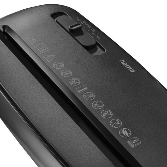 Hama “Classic S61” Document Shredder, Shredder with Security Level P2 T2 E2 