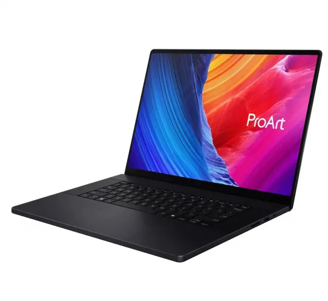 Notebook Asus Pro Art P16 H7606WP-SR254X - 16" OLED Touchscreen, AMD Ryzen AI 9 HX 370, 64GB RAM LPDDR5X, 2TB SSD, RTX 5070 8GB GDRR7, Win11 Pro 