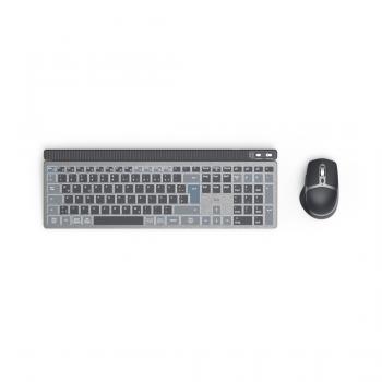HAMA Wireless Keyboard-Mouse Set "WKM-750", Bluetooth & 2.4Ghz, Cyrillic