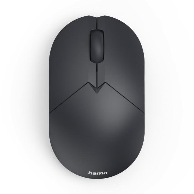 HAMA Безжична мишка „WM-150“, мини, оптична, 3 бутона, тиха, черна 