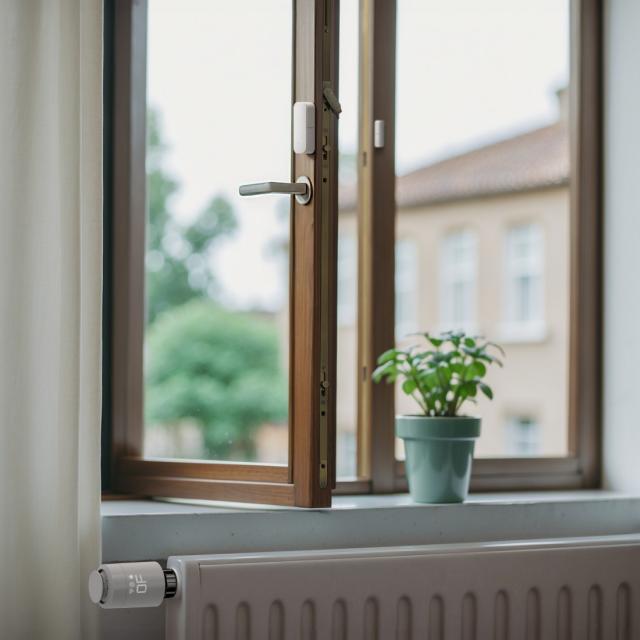 Hama Smart Home Window Contact, for Doors, Windows, Garages, Zigbee, Magnetic 