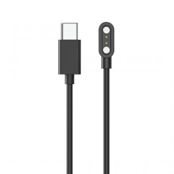 Hama Charging Cable for Hama Smart Watches, w. Mag. Charge, USB-C, 60 cm, black