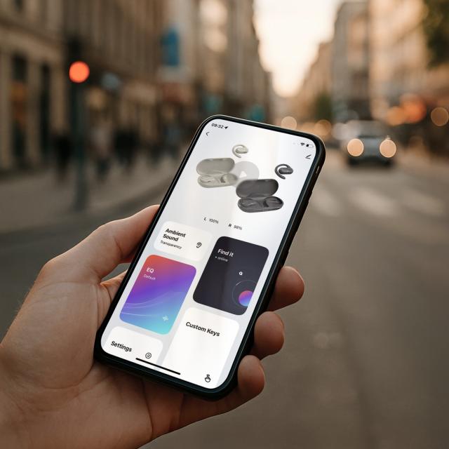 Hama Блутут слушалки Open-ear, „Spirit Open“, True Wireless, приложение 