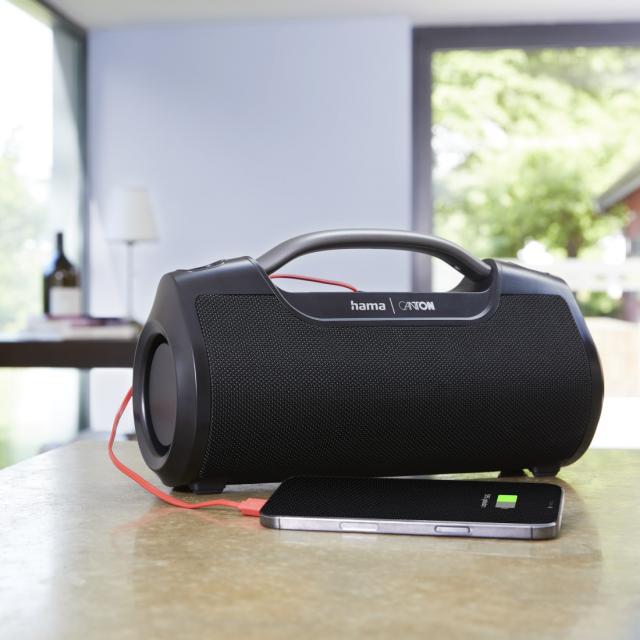 Hama "Mate Pro" Bluetooth® Loudspeaker, Waterproof IPX6, Power Pack, 60W, blk 