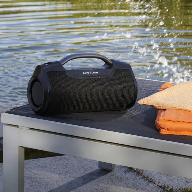 Hama "Mate Pro" Bluetooth® Loudspeaker, Waterproof IPX6, Power Pack, 60W, blk 