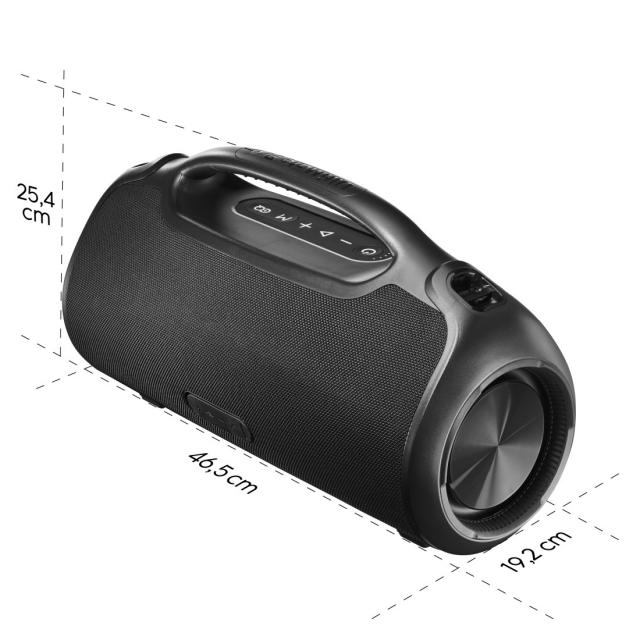 Hama Canton "UltiMate Pro" Bluetooth® Loudsp., Waterproof IPX6, Power Pack, 120W, blk 