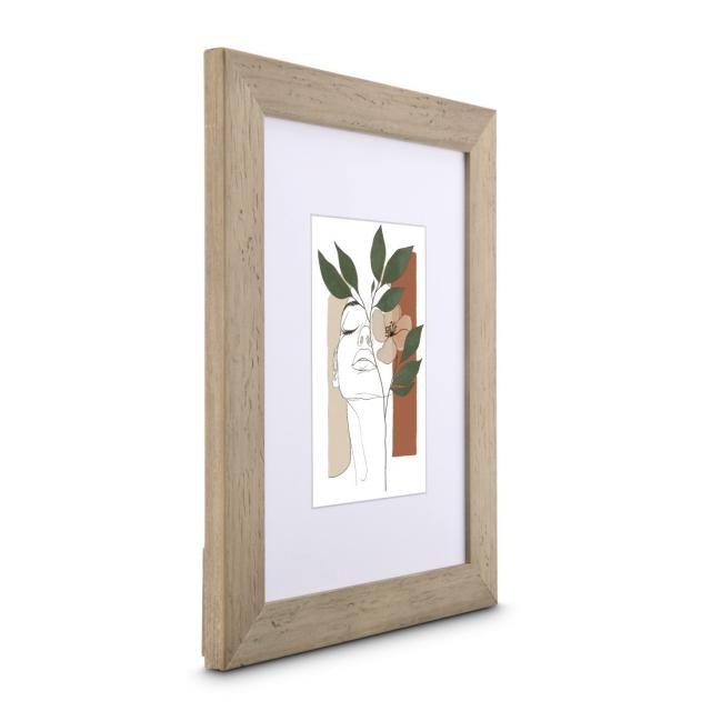 Hama “Albero” Wooden Frame, taupe, 20 x 30 cm