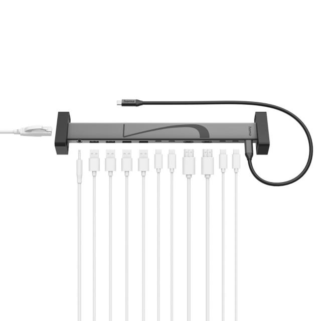 HAMA Докинг станция "Connect2Office Work" USB-C, 12 порта 