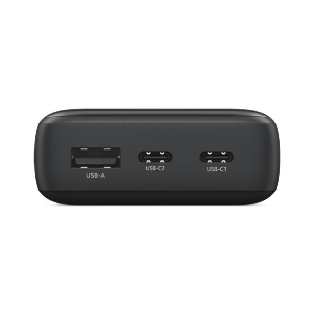 HAMA Външна батерия "PD10-W20", 10000 mAh, 3 изхода: 2 x USB-C, USB-A, Бързо зареждане 