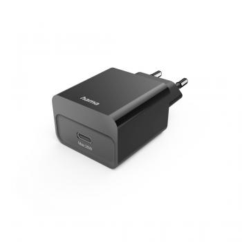 HAMA Бързо зарядно, USB-C, PD, 20 W, черно