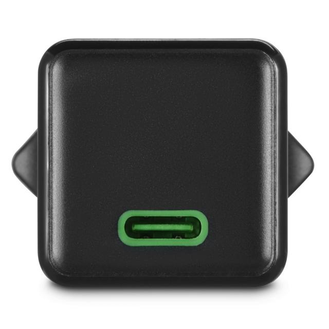 Hama Fast Charger, USB-C, Super-Mini Charger, PD, 25 W, black 
