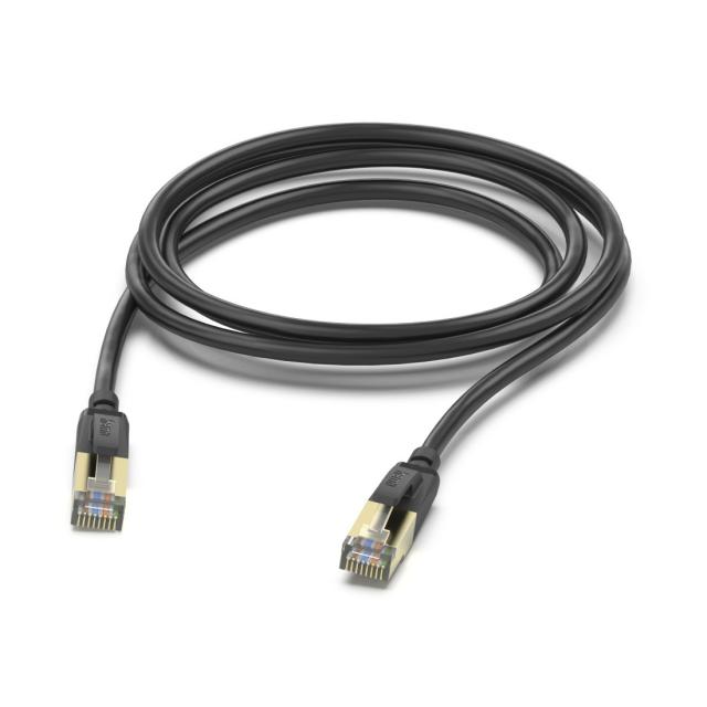 Hama Network Cable, CAT-8, 40 Gbit/s, S/FTP Shielded, 3 m 