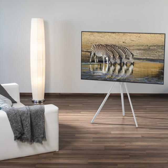 Стойка за TV Easel Design , до 191см / 75"/, до 40кг, бял 