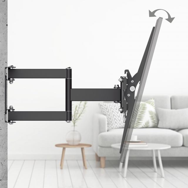 Стенна стойка за TV Hama, 191 cm (75”), до 40 kg 