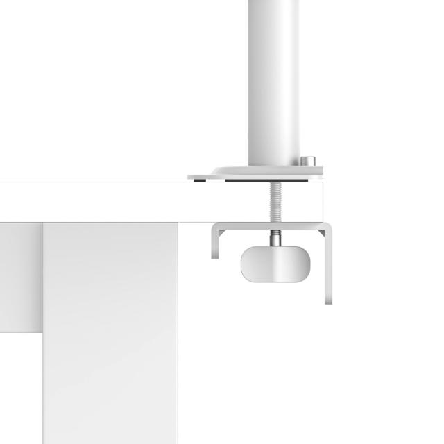 Hama Monitor Mount, Height-adjustable, Swivel/Tilt, Pull-out, 13" - 35", white 
