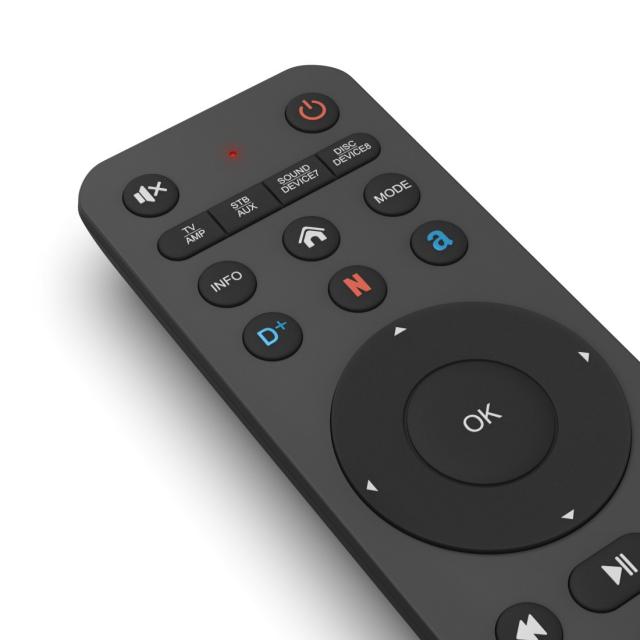 Hama Universal TV Remote Control, Infra-red, for 8 Devices, Teachable, App Butto 