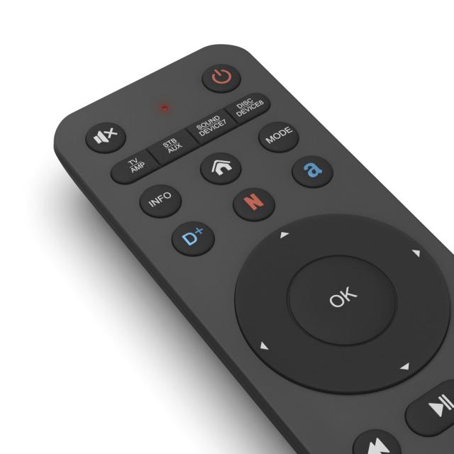 Hama Universal TV Remote Control, Infra-red, for 8 Devices, Teachable, App Butto 