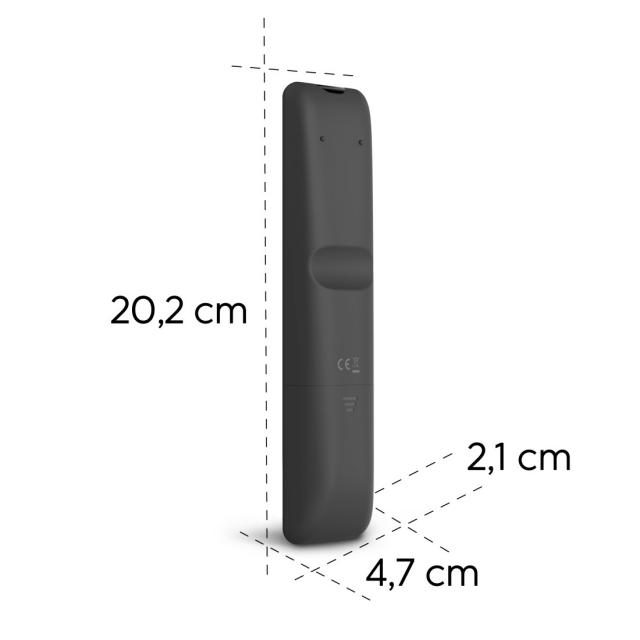 Hama Universal TV Remote Control, Infra-red, for 8 Devices, Teachable, App Butto 