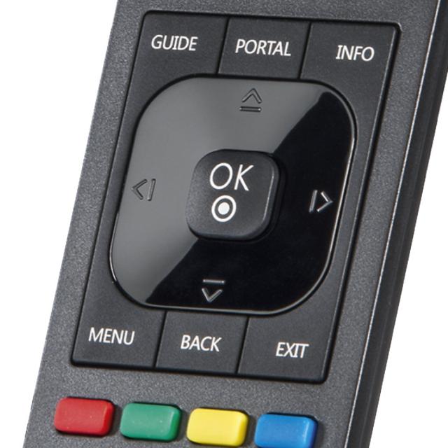 Hama Universal Remote Control for LG TVs, IR, Teachable, Illuminating Buttons 