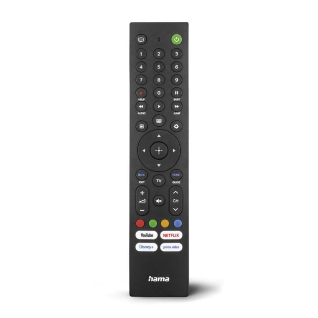 Hama Universal Remote Control for Sony TVs, IR, Teachable, with 4 app buttons 