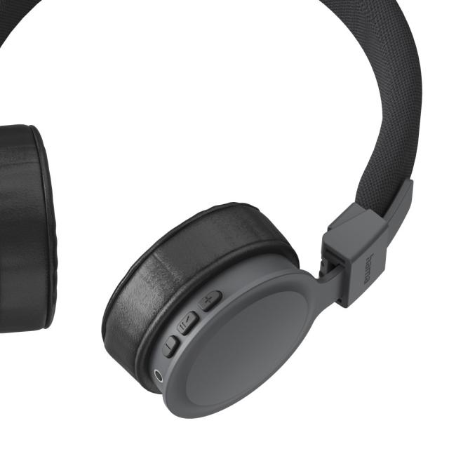 HAMA Слушалки с микрофон "Freedom Lit III"  Bluetooth, On-Ear, черни 