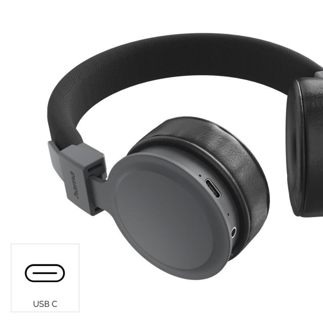 HAMA Слушалки с микрофон "Freedom Lit III"  Bluetooth, On-Ear, черни 