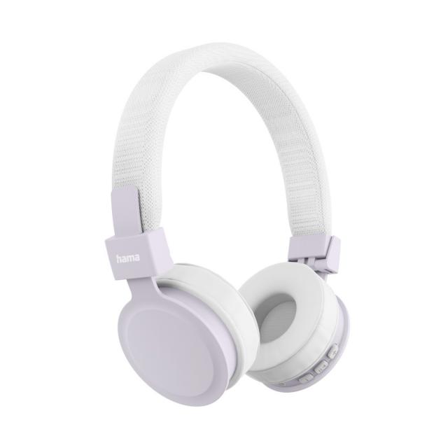 HAMA Слушалки с микрофон "Freedom Lit III"  Bluetooth, On-Ear, бял 
