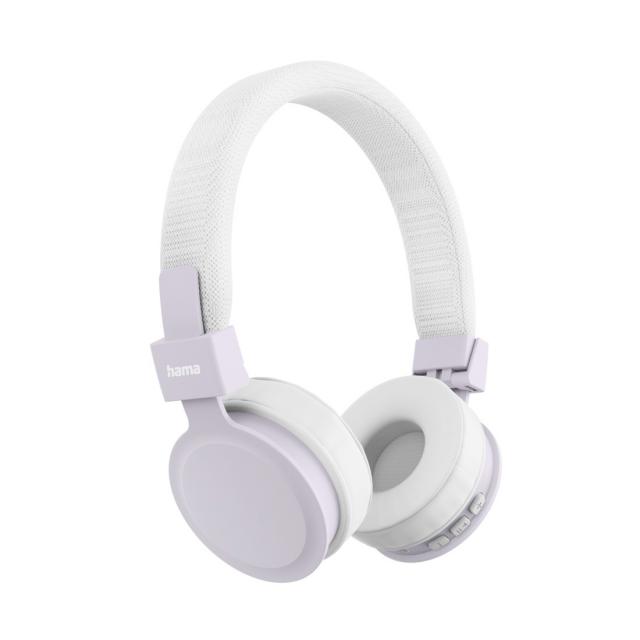 HAMA Слушалки с микрофон "Freedom Lit III"  Bluetooth, On-Ear, бял 