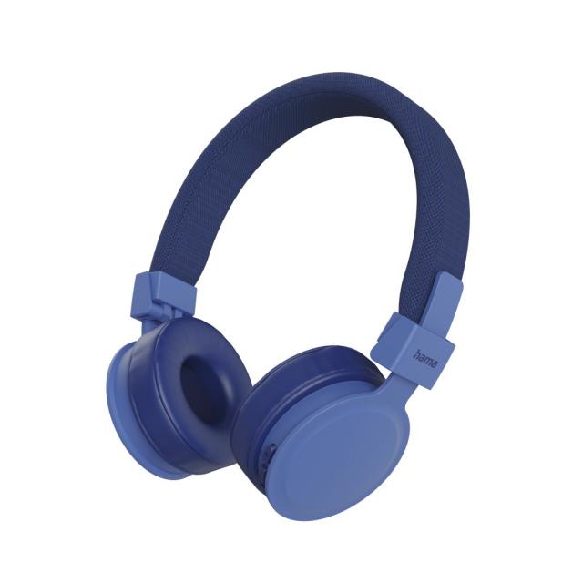 HAMA Слушалки с микрофон "Freedom Lit III"  Bluetooth, On-Ear, син 