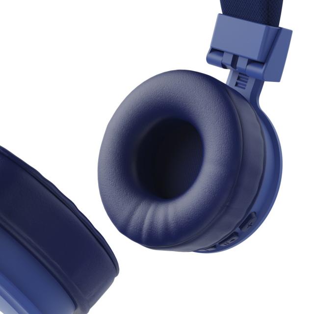 HAMA Слушалки с микрофон "Freedom Lit III"  Bluetooth, On-Ear, син 