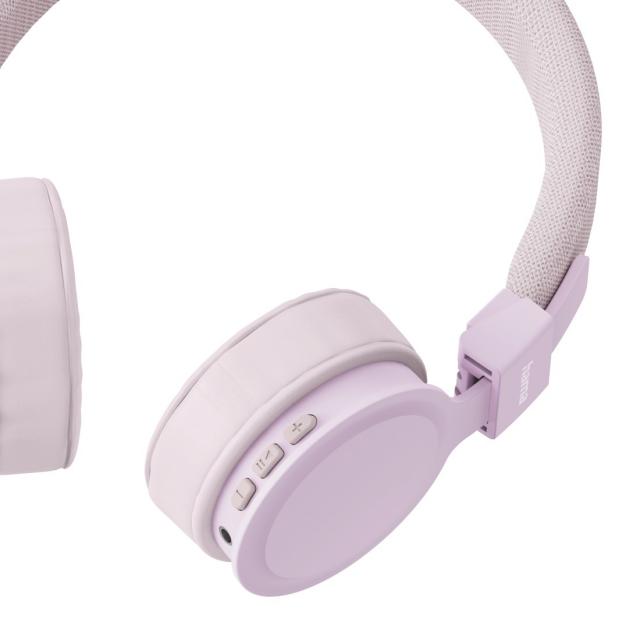 Hama "Freedom Lit III" Bluetooth® Headphones, On-Ear, Foldable, with Microphone, rose 