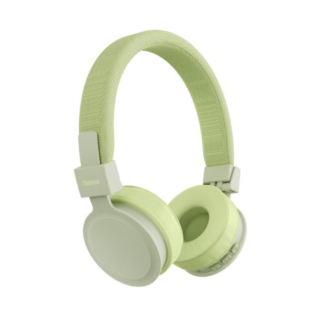 HAMA Слушалки с микрофон "Freedom Lit III"  Bluetooth, On-Ear, зелен 