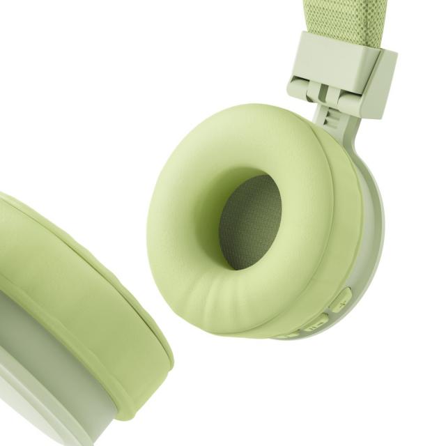 HAMA Слушалки с микрофон "Freedom Lit III"  Bluetooth, On-Ear, зелен 