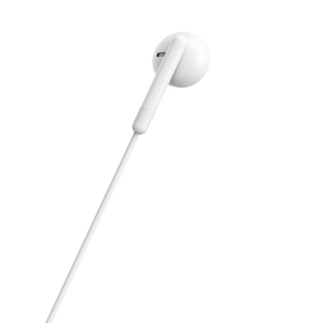 Hama "Classy" Headphones, Earbuds, Microphone, Cable Kink Prot., USB-C, white 