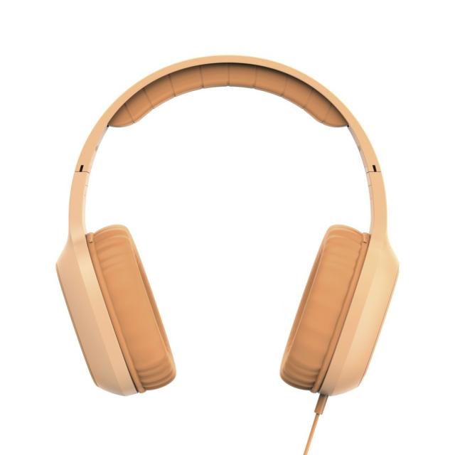 HAMA Слушалки с микрофон "Fun C", USB-C, водач за кабел от едната страна, Оранжев 