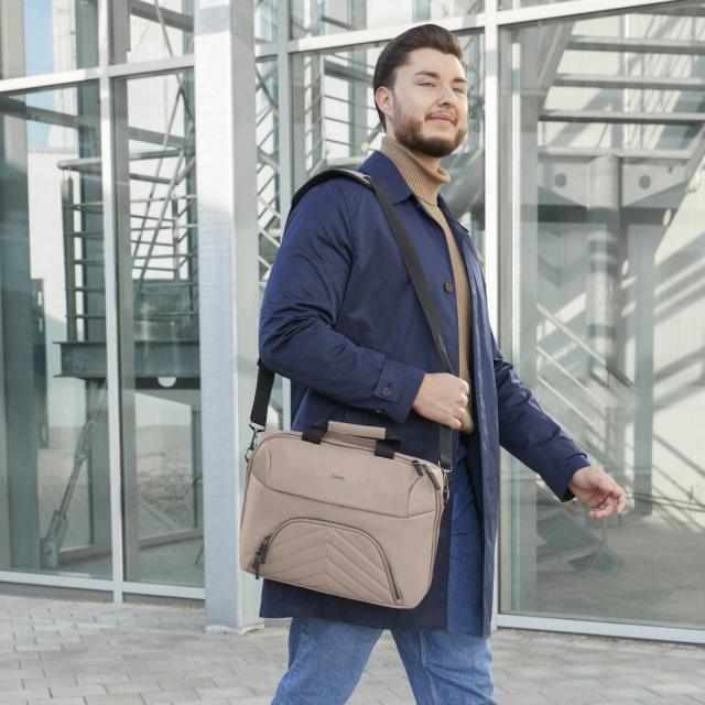 HAMA Чанта за лаптоп "Premium Lightweight", 40 - 41 см (15.6"- 16.2"), бежов 