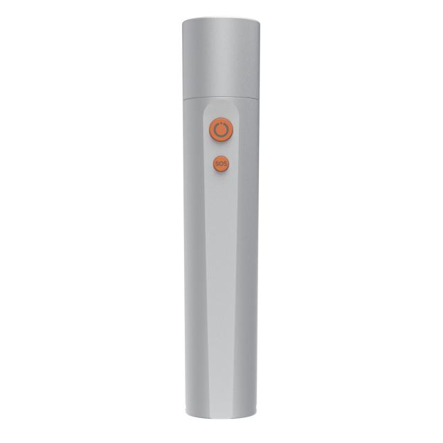 Hama “FL350-C” LED Torch, Rechargeable, Aluminium, 4 Modes + SOS 