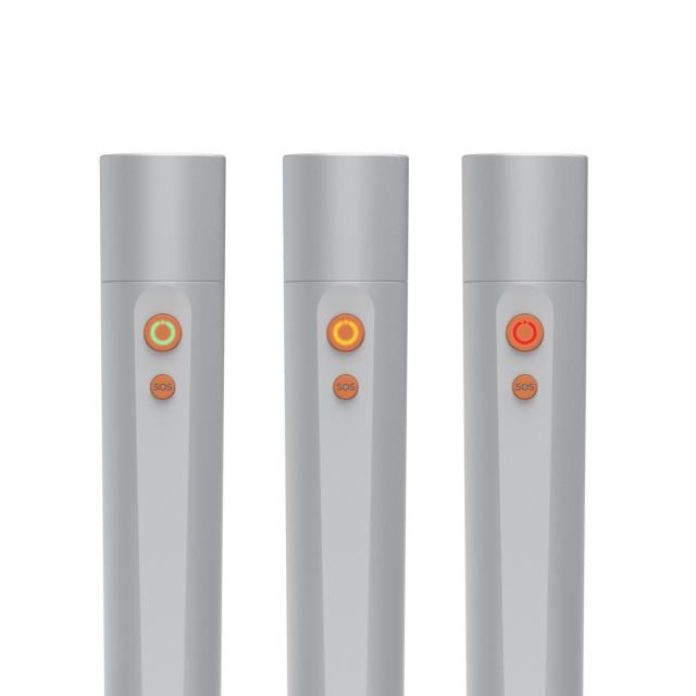 Hama “FL350-C” LED Torch, Rechargeable, Aluminium, 4 Modes + SOS 