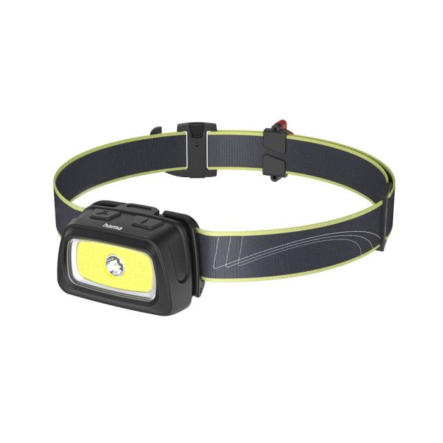 HAMA Фенер Челник "HL350" LED, батерии, 7 режима 